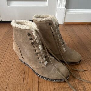 J Crew Wedge Boots
